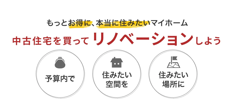 中古住宅を買ってリノベーションしよう